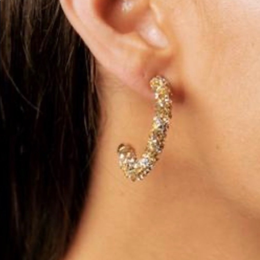Violet and brooks glitter earrings